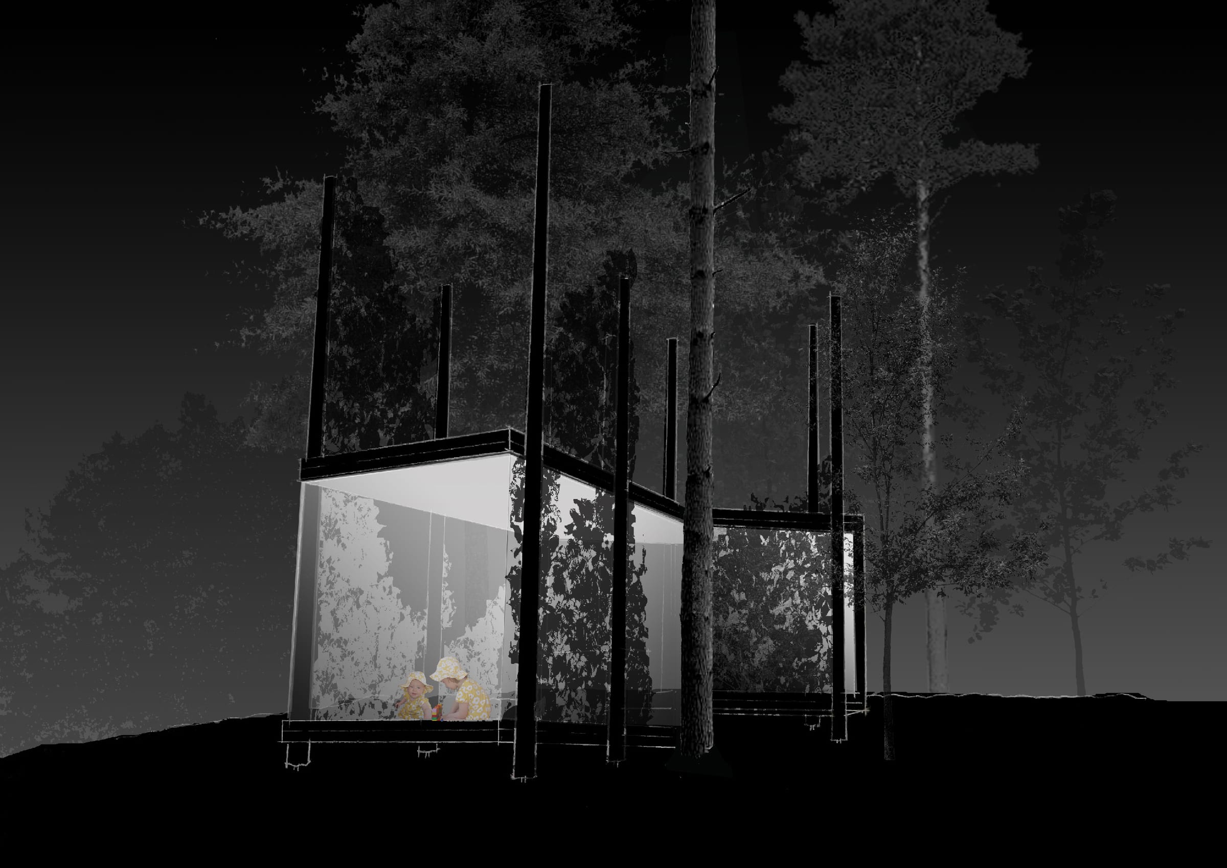 Nordmark & Nordmark arkitekter, Friggebod, Trädkojan, 15 kvadrat, publikation