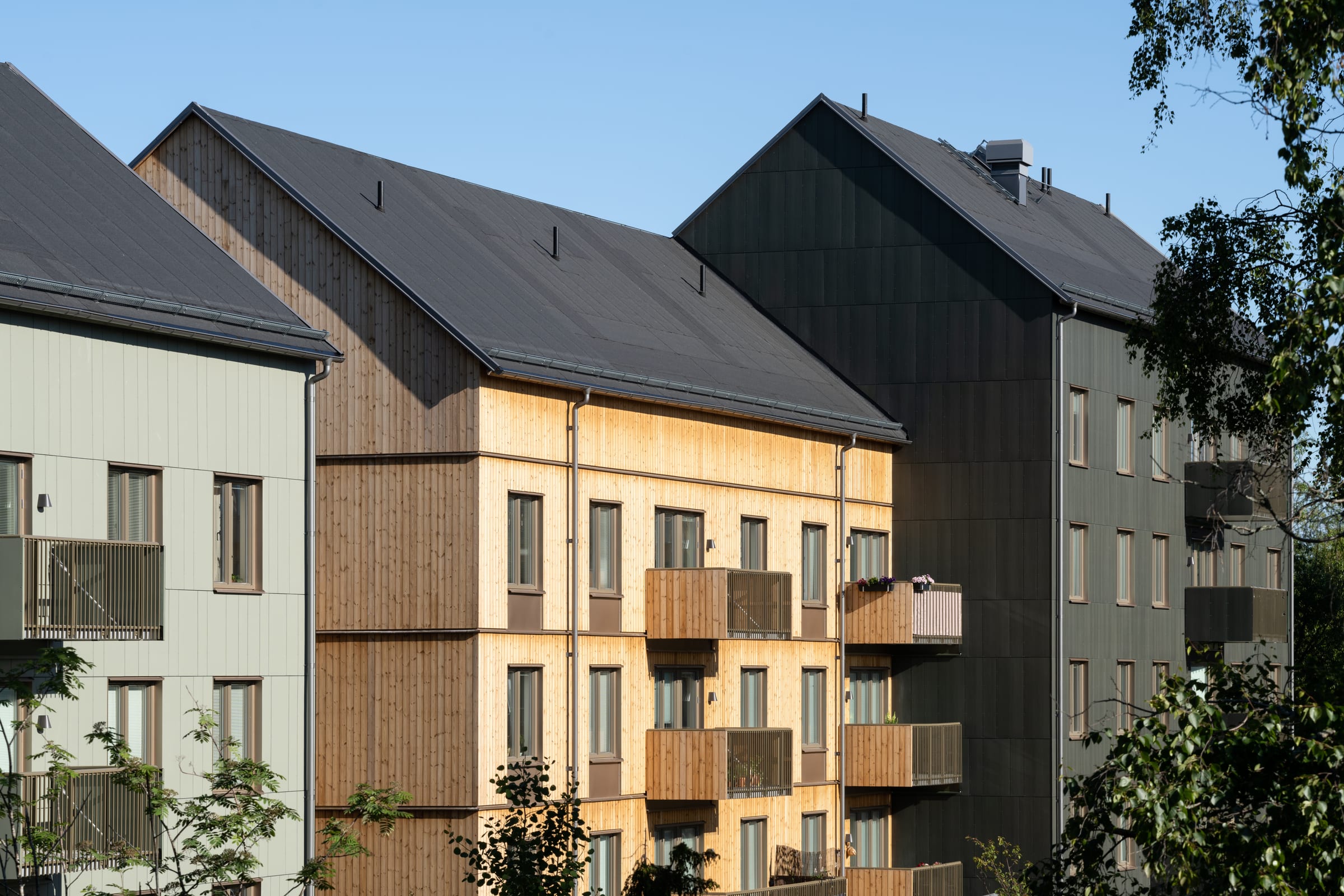 Nordmark & Nordmark arkitekter, Kv Jakten, Nyköping, Lindbäcks, flerbostadshus,