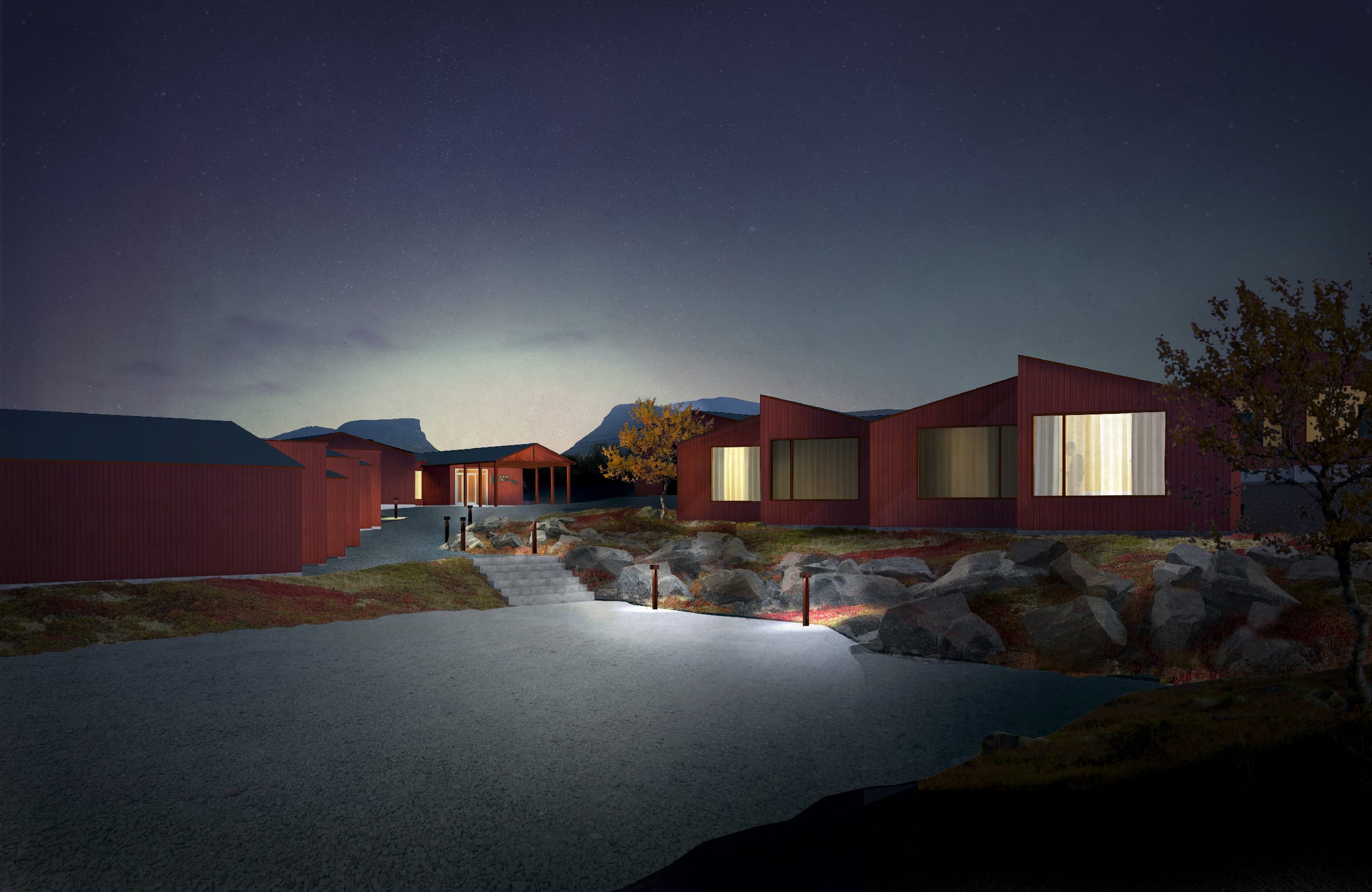 Nordmark & Nordmark arkitekter, Abisko Mountain Lodge, turism, Abisko, hotell, arctic tourism